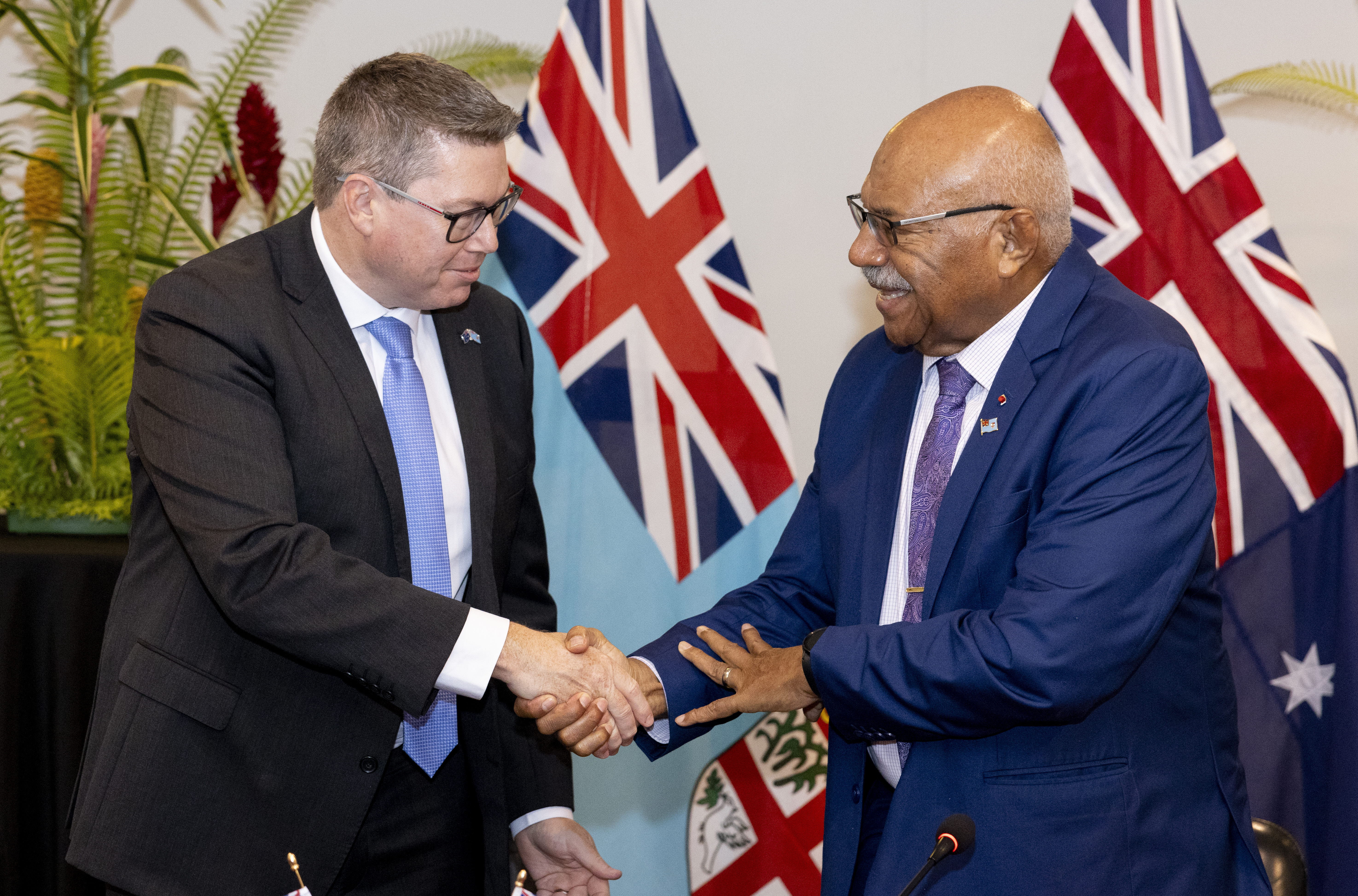 Fiji Port Infrastructure and Services MOU signing May 2024